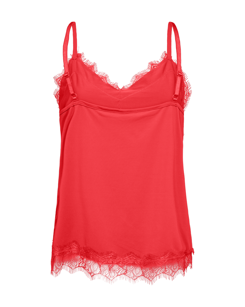 FQBICCO - LACE TOP - RED