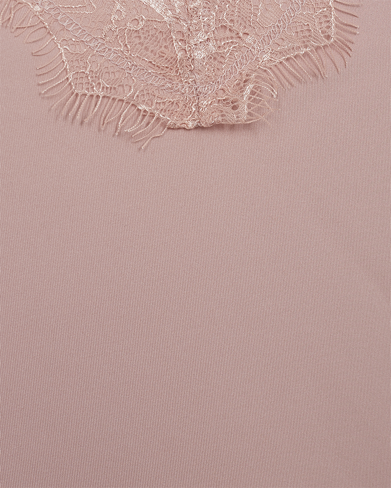 FQBICCO  -  LACE TOP - ROSE