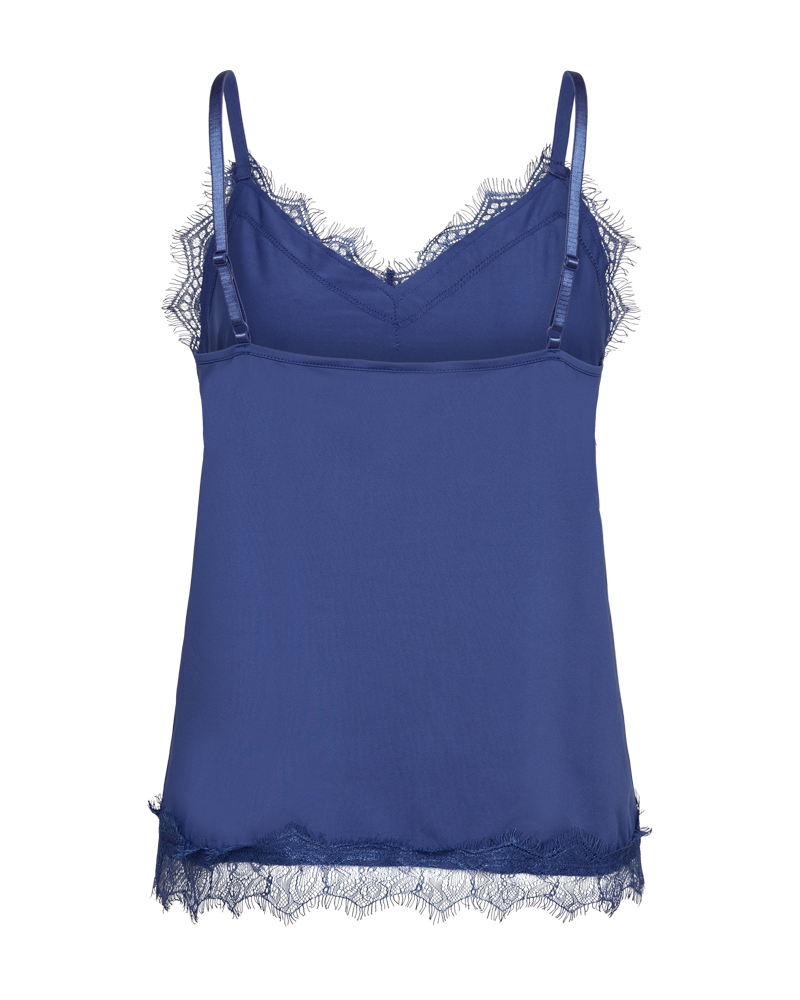 FQBICCO  -  LACE TOP - BLUE
