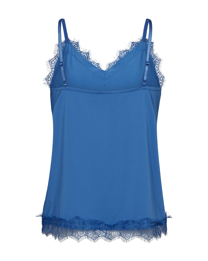 FQBICCO  -  LACE TOP - BLUE