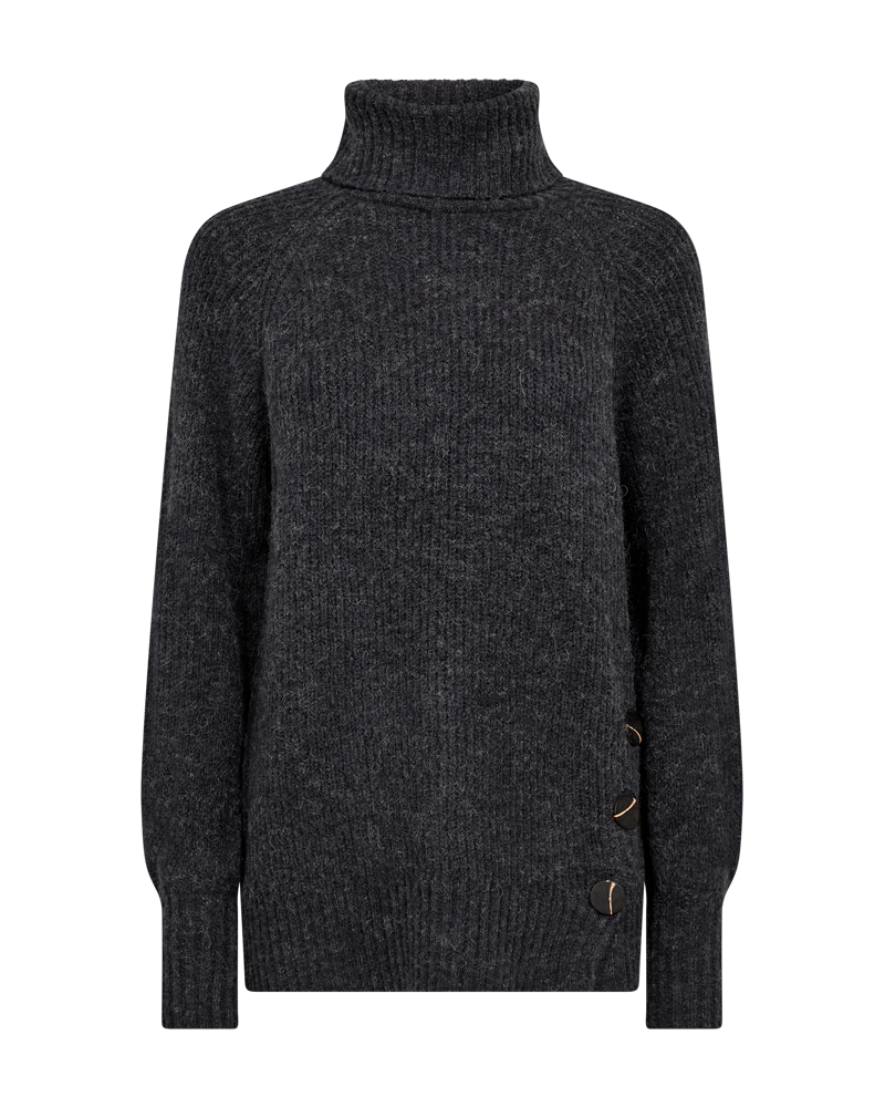 FQSILA - KNITTED PULLOVER - GREY