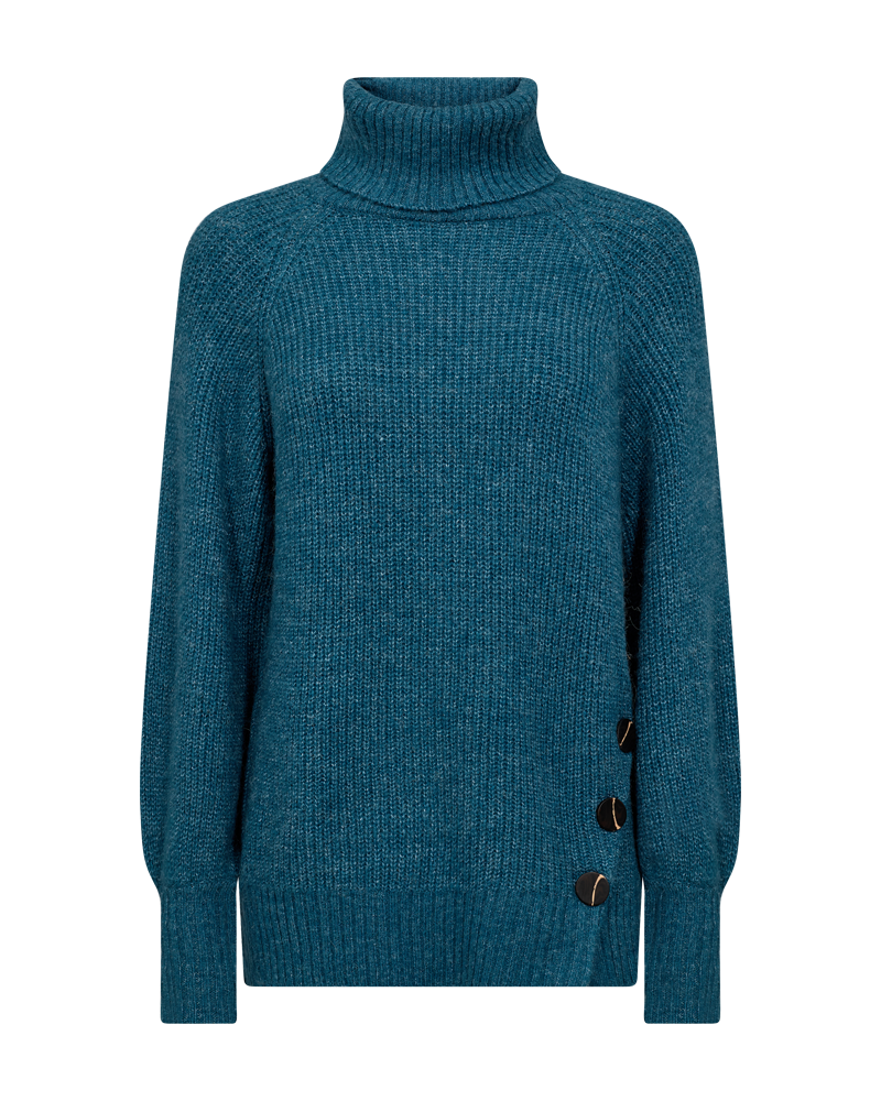 FQSILA - KNITTED PULLOVER - BLUE
