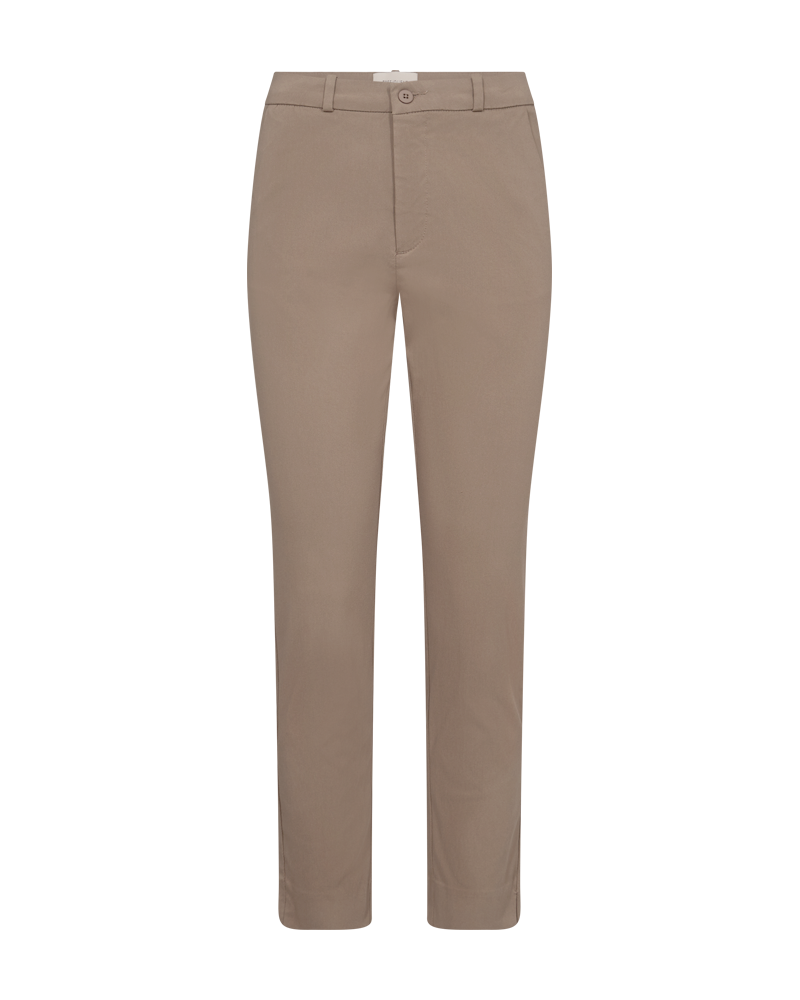 FQSOLVEJ - ANKLE PANTS - BROWN