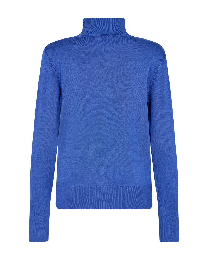 FQKATIE-PU-BUTTON-ROLL - BLUE