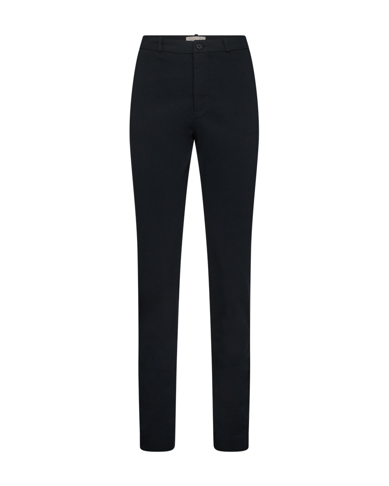 FQSOLVEJ - HIGH WAISTED PANTS - BLUE
