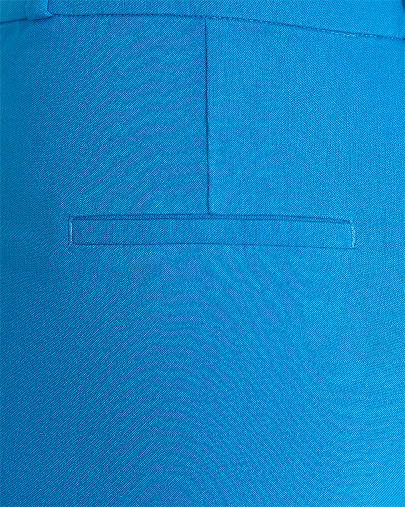 FQSOLVEJ - HIGH WAISTED PANTS - BLUE