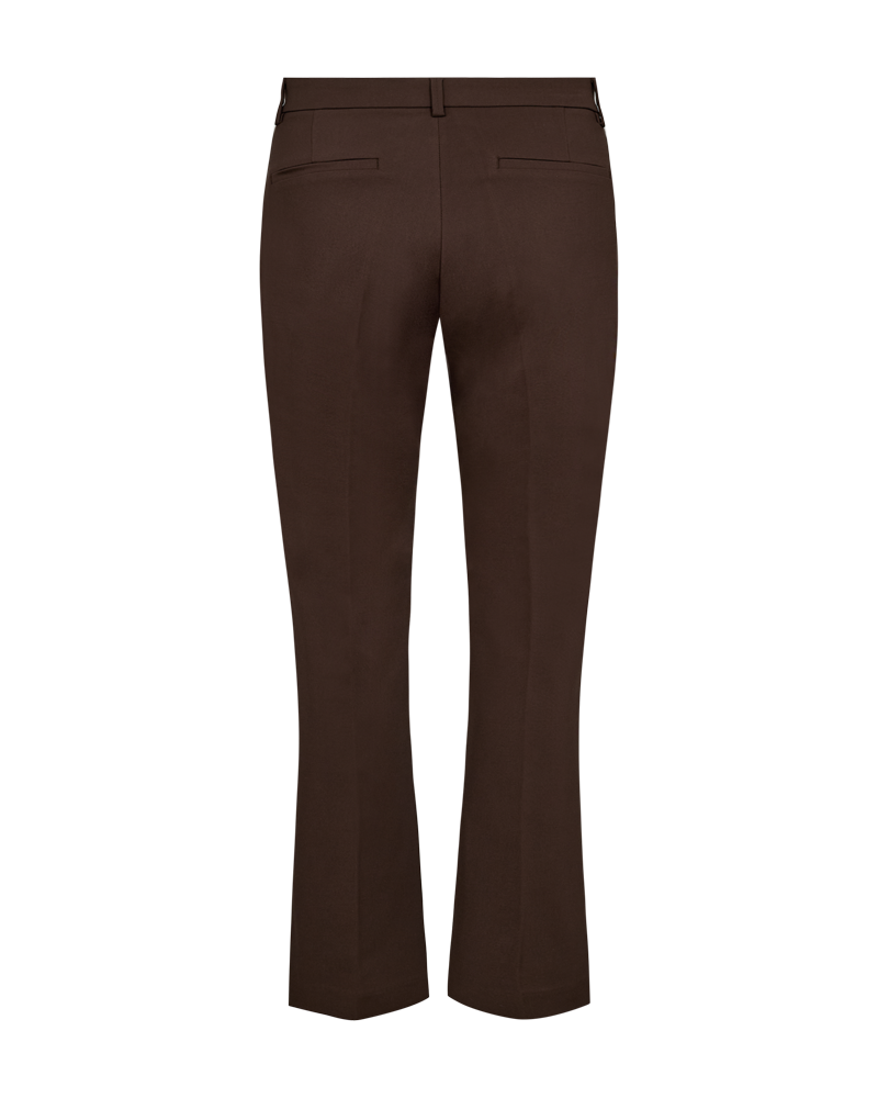 FQISADORA - PANTS - BOOTCUT - BROWN