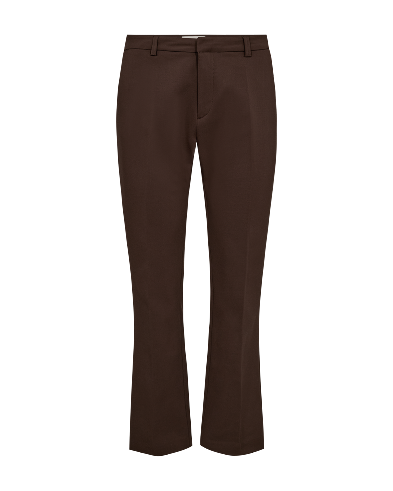 FQISADORA - PANTS - BOOTCUT - BROWN