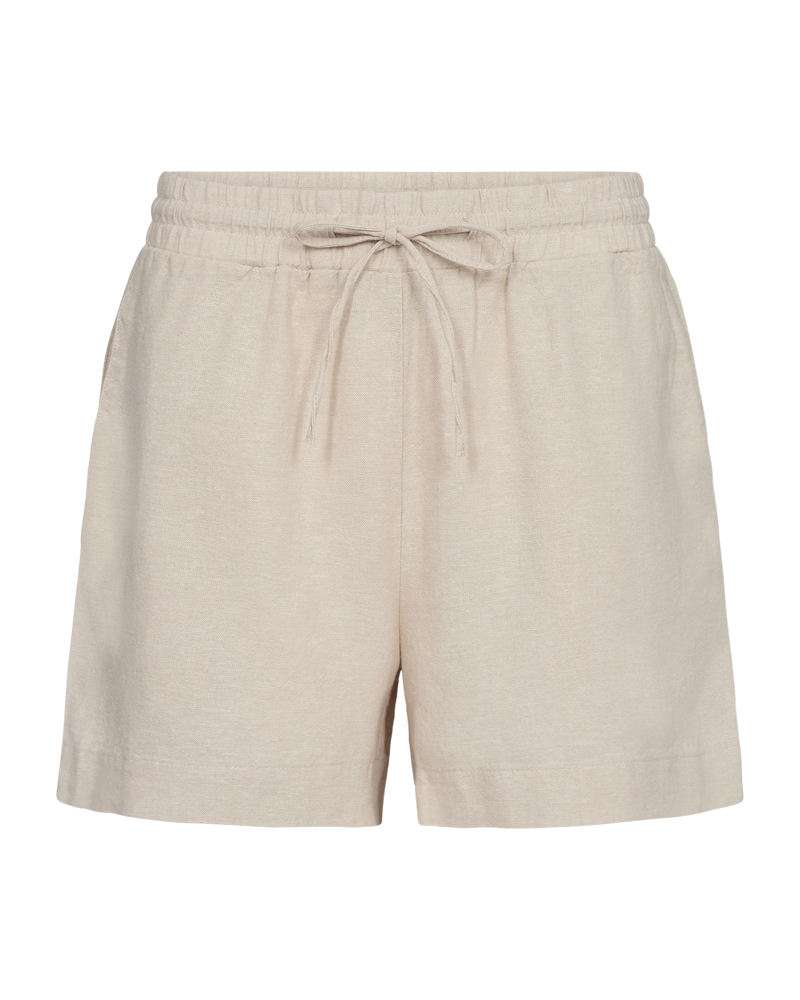 FQLAVA - LINEN SHORTS - BEIGE