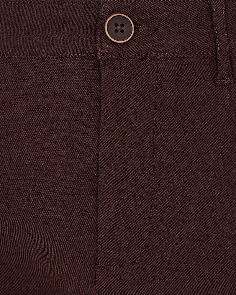 FQREX - ANKLE PANTS - BROWN