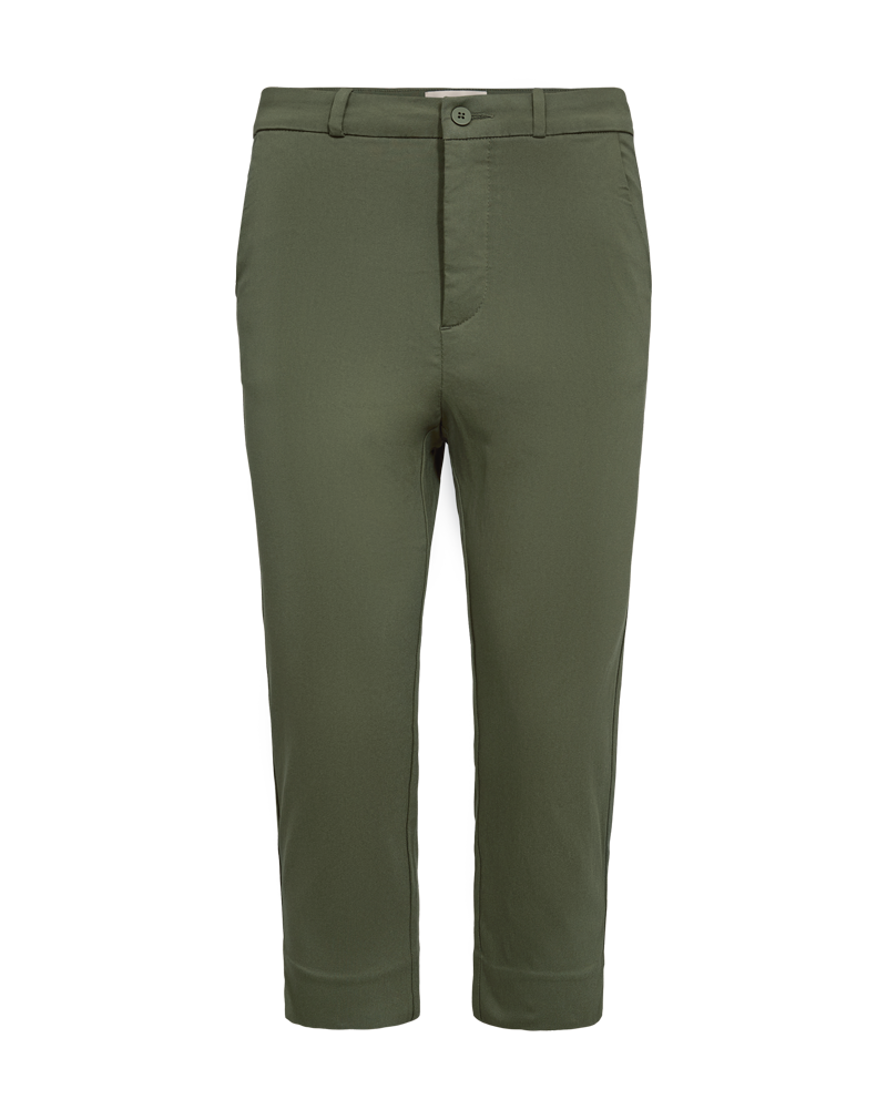 FQSOLVEJ - CAPRI PANTS - GREEN