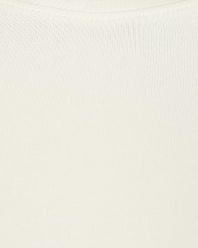 FQFENJA - T-SHIRT WITH PUFF SLEEVES - WHITE