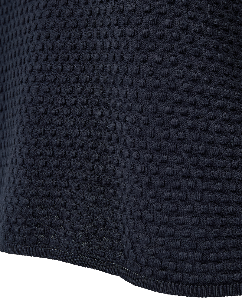 Fqdodo - pullover met gestippelde textuur - blauw