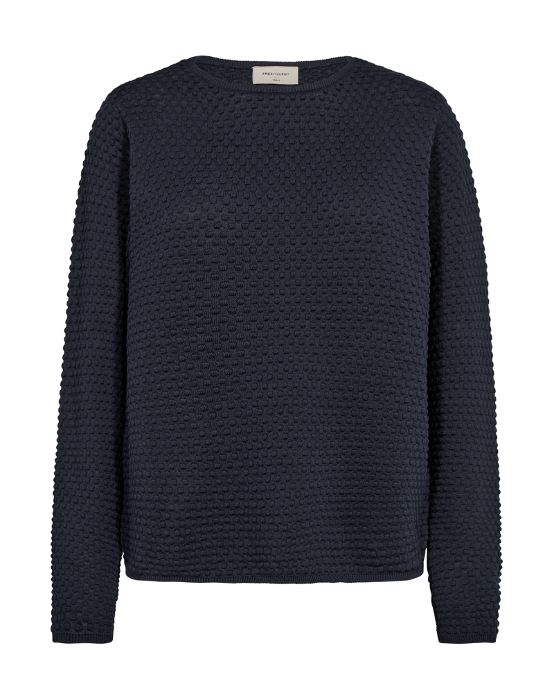 Fqdodo - pullover met gestippelde textuur - blauw