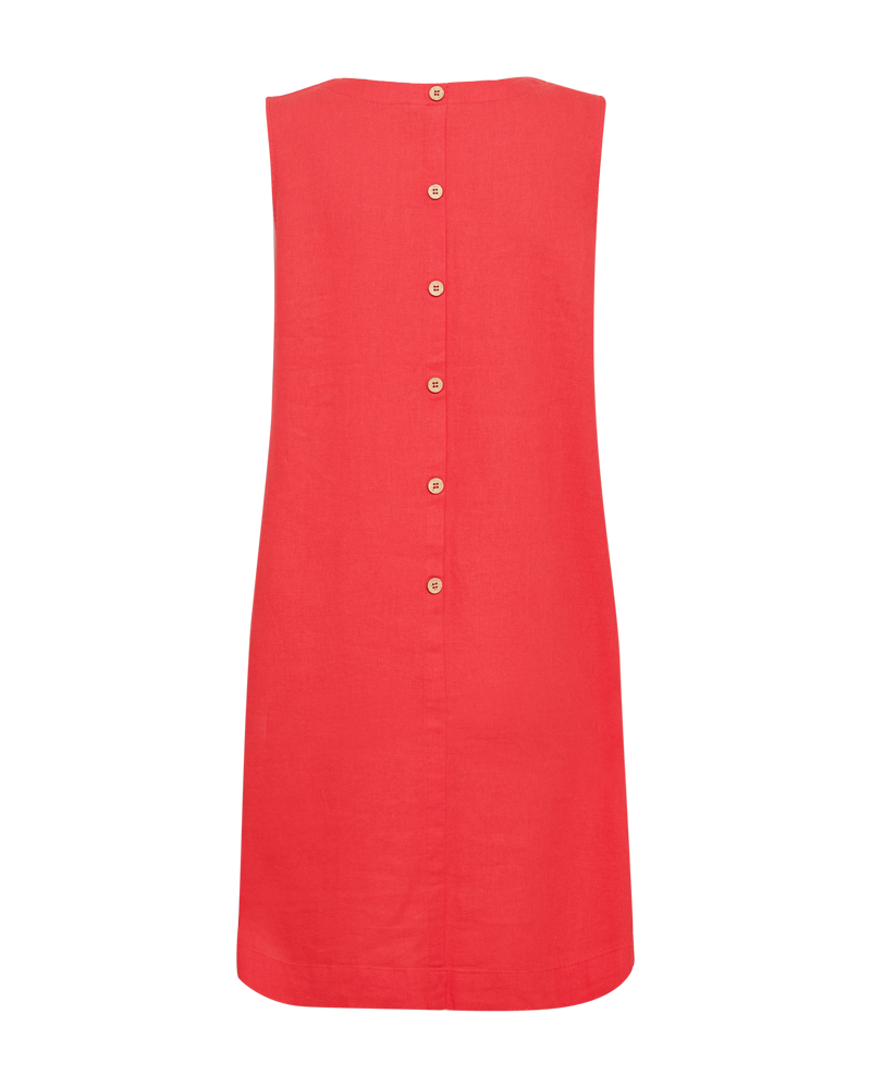 FQLAVA - LINEN DRESS - RED