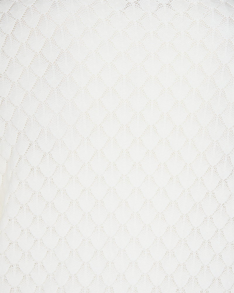 FQDODO - KNITTED PULLOVER - WHITE