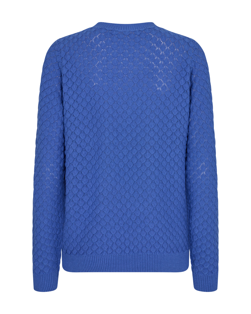 FQDODO - KNITTED PULLOVER - BLUE