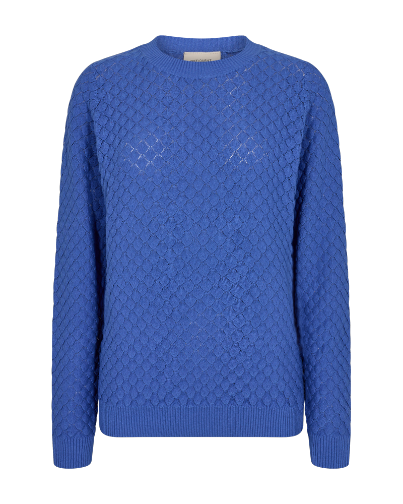 FQDODO - KNITTED PULLOVER - BLUE