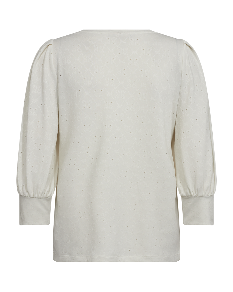 FQBLOND - BLOUSE WITH BALLOON SLEEVES - WHITE