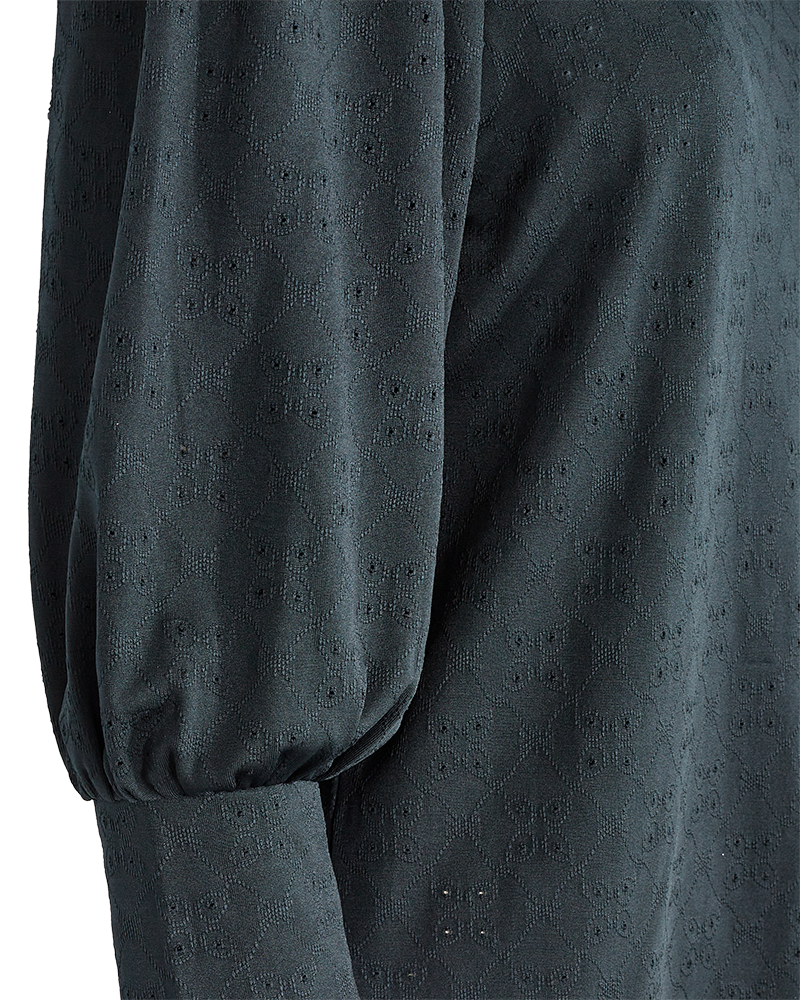 FQBLOND - BLOUSE WITH BALLOON SLEEVES - BLUE