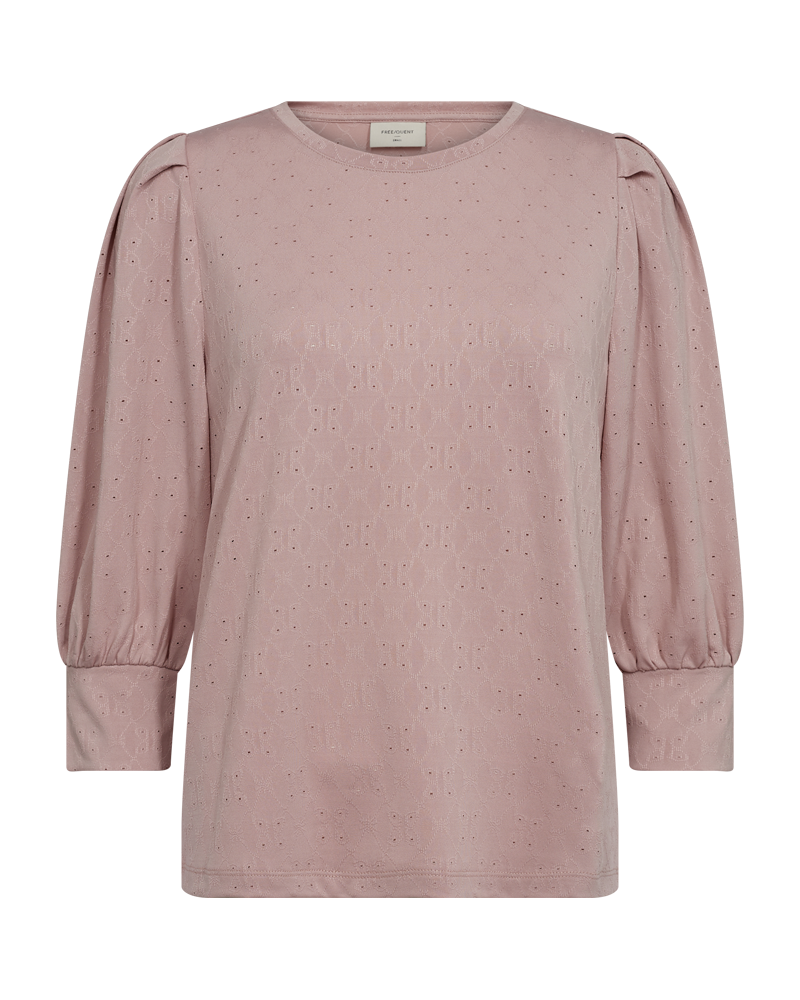 FQBLOND - BLOUSE WITH BALLOON SLEEVES - ROSE