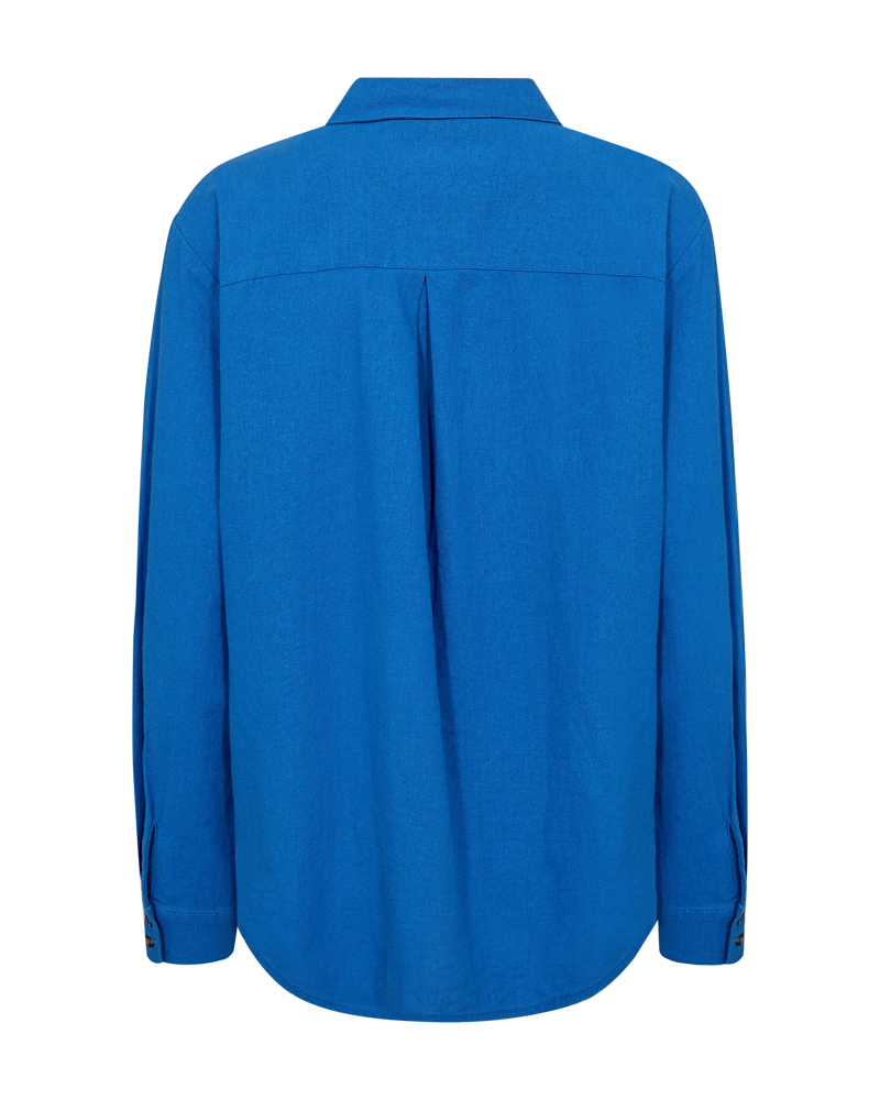 FQLAVA - LINEN SHIRT - BLUE