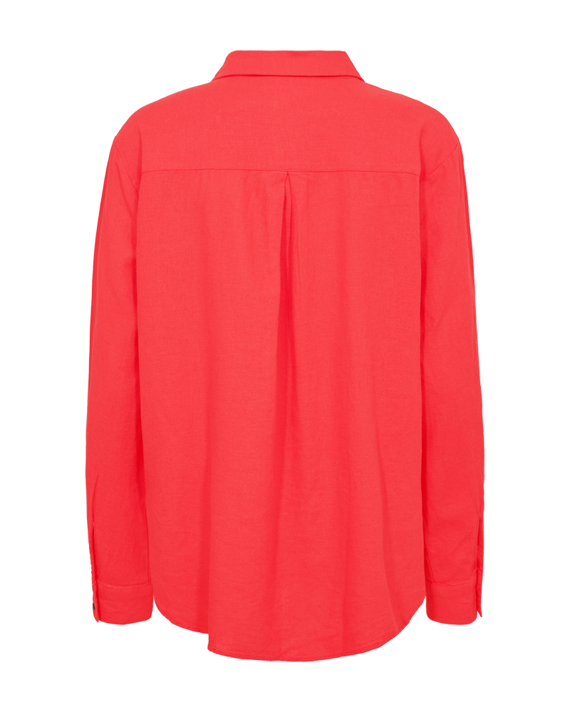 FQLAVA - LINEN SHIRT - RED