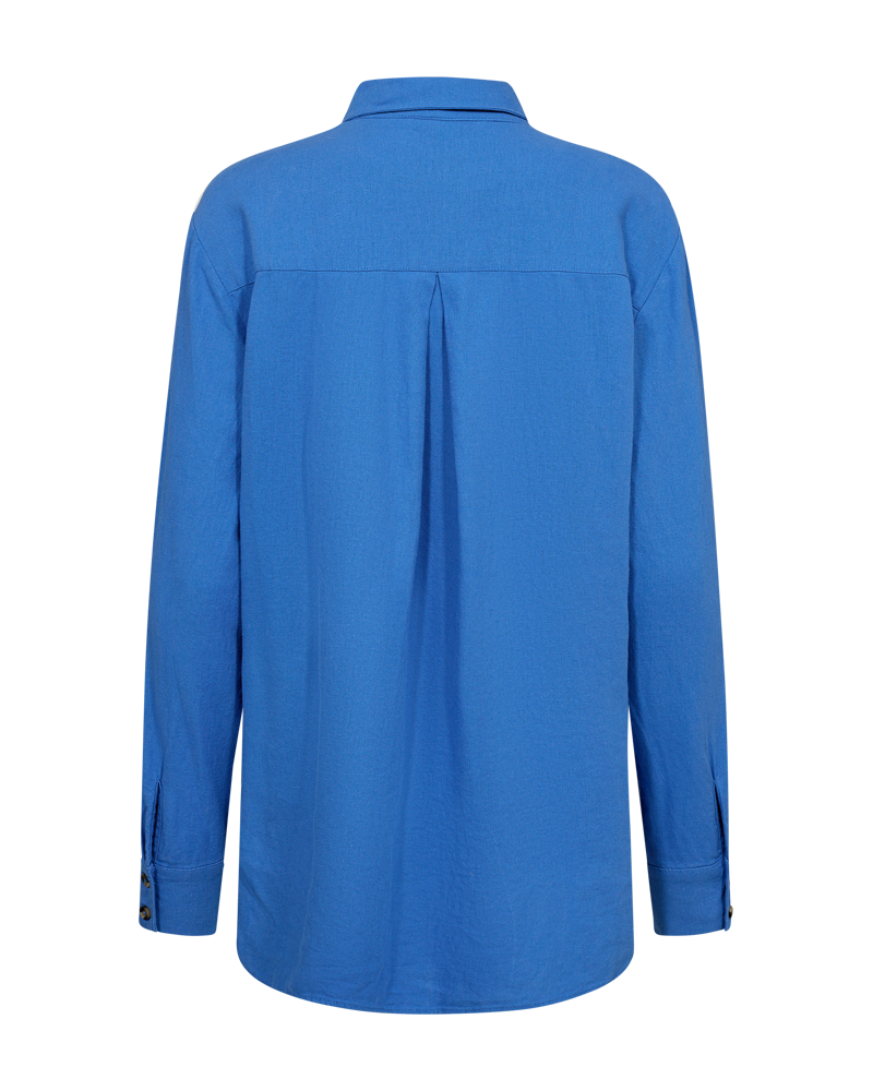 FQLAVA - LINEN SHIRT - BLUE