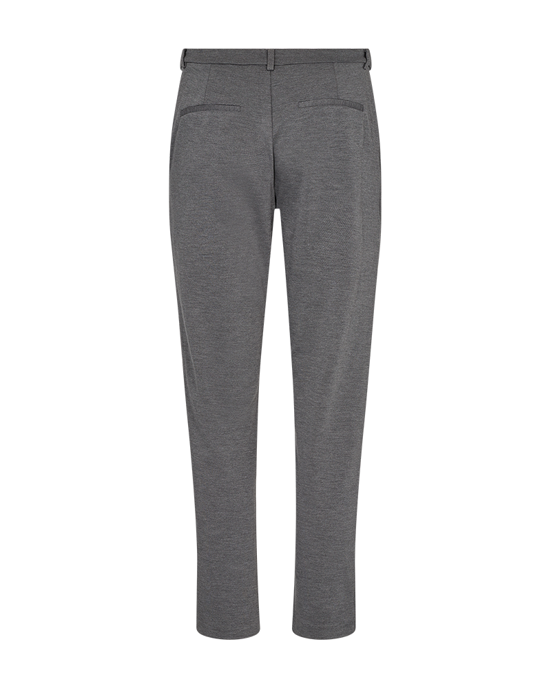 FQNANNI - ANKLEPANTS WITH STRUCTURE - GREY