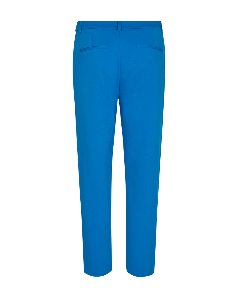 FQNANNI - ANKLEPANTS WITH STRUCTURE - BLUE