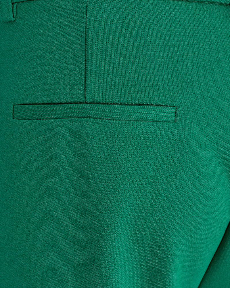 FQNANNI - ANKLEPANTS WITH STRUCTURE - GREEN