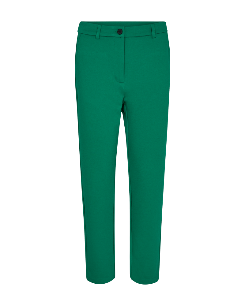 FQNANNI - ANKLEPANTS WITH STRUCTURE - GREEN