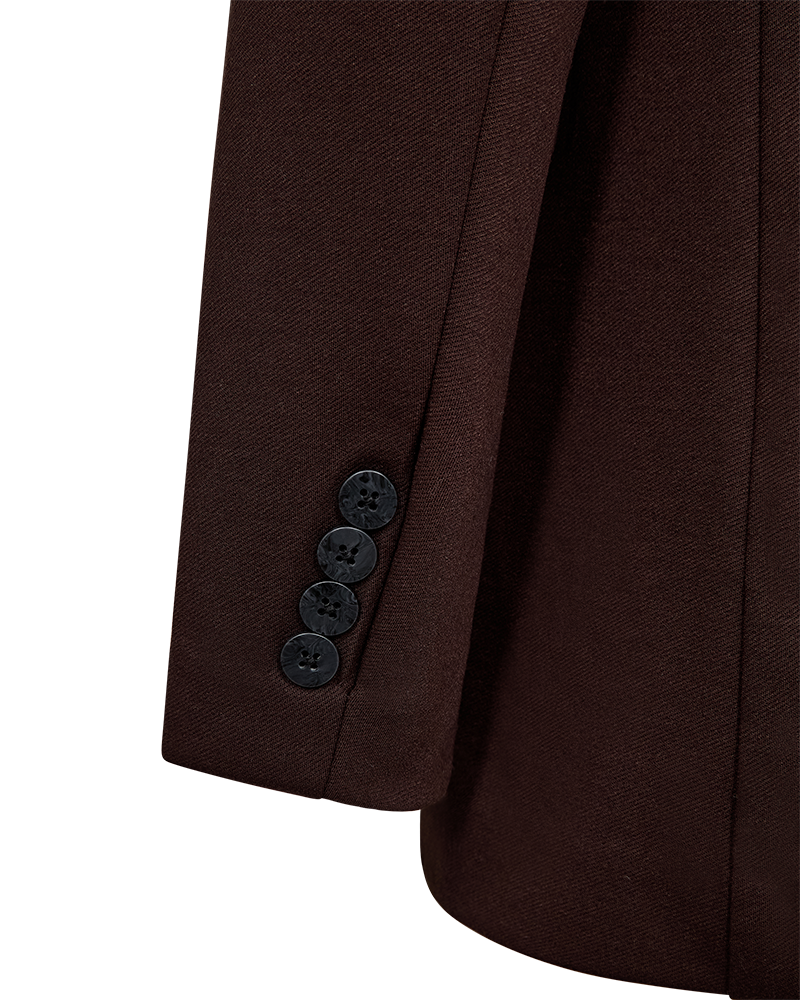 FQNANNI - BLAZER - BROWN