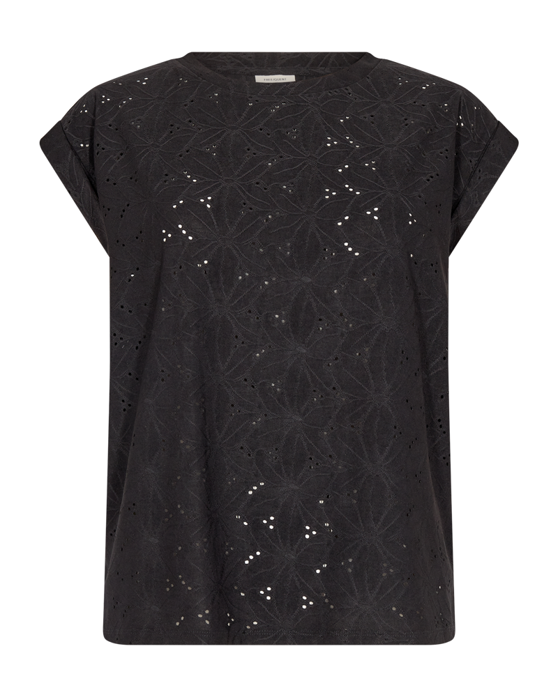 FQBLOND - T-SHIRT - BLACK