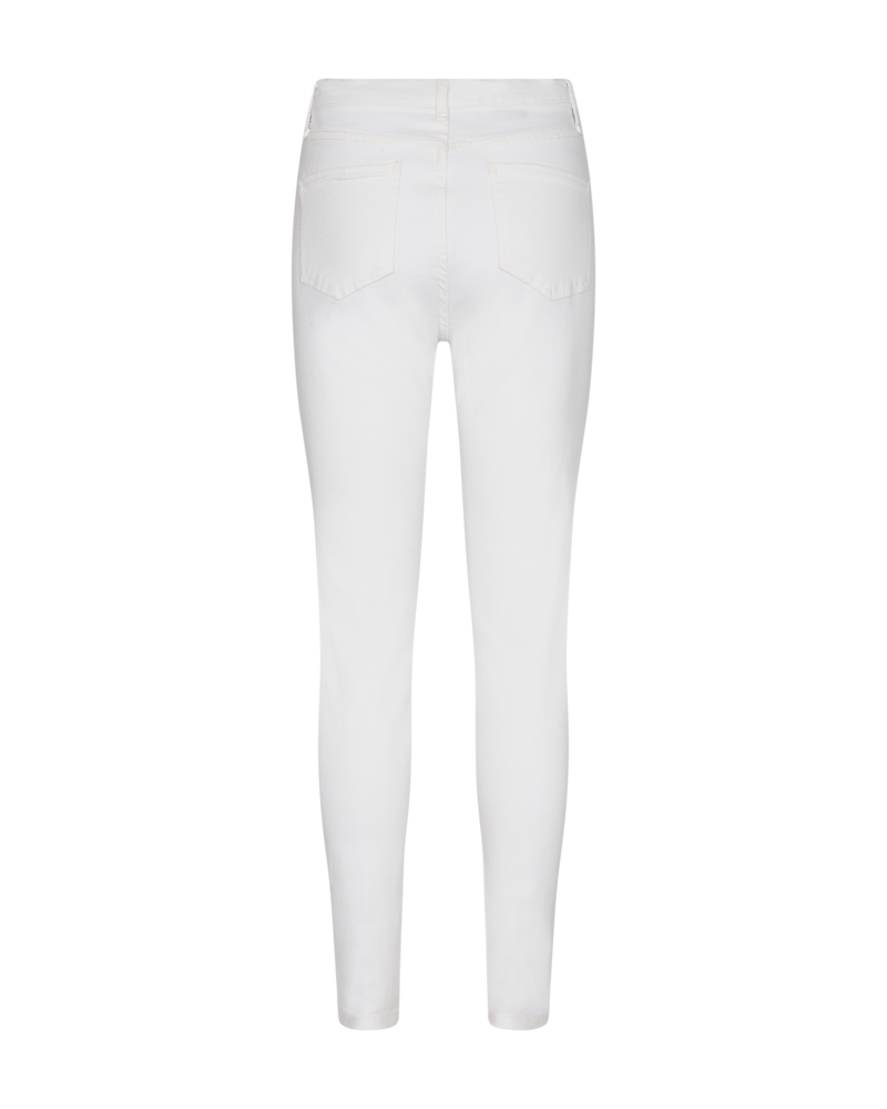 FQHARLOW - JEANS WITH TIGHT FIT - WHITE