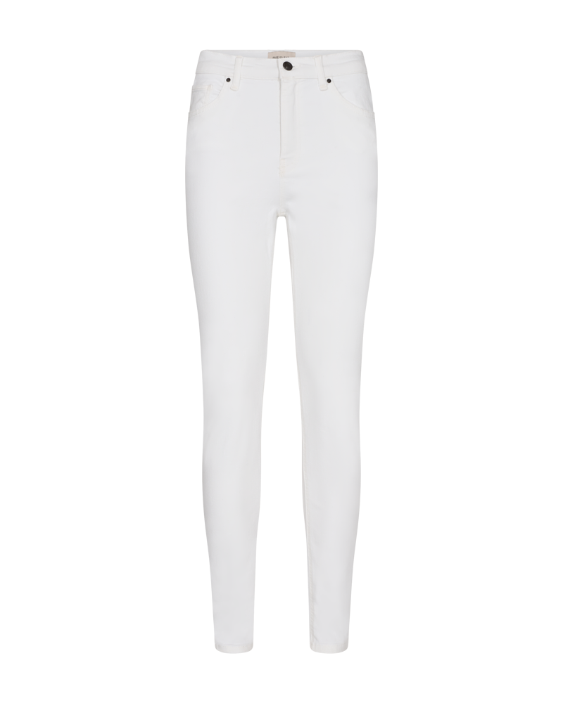 FQHARLOW - JEANS WITH TIGHT FIT - WHITE