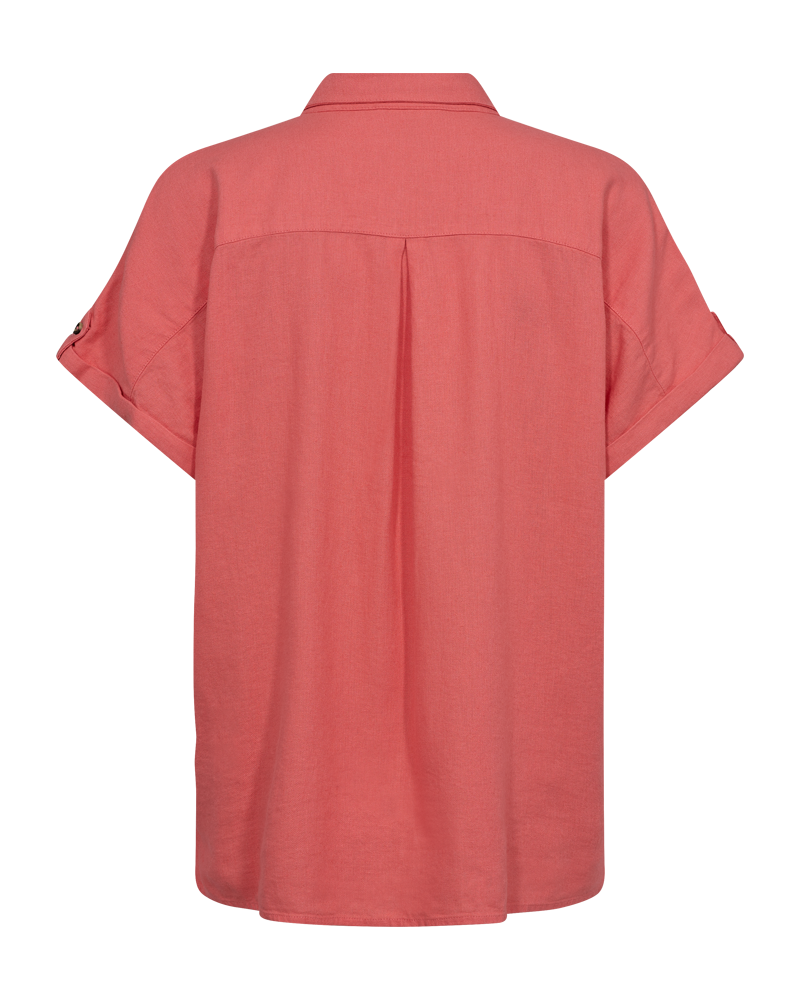 Fqlava - linnen shirt - rood