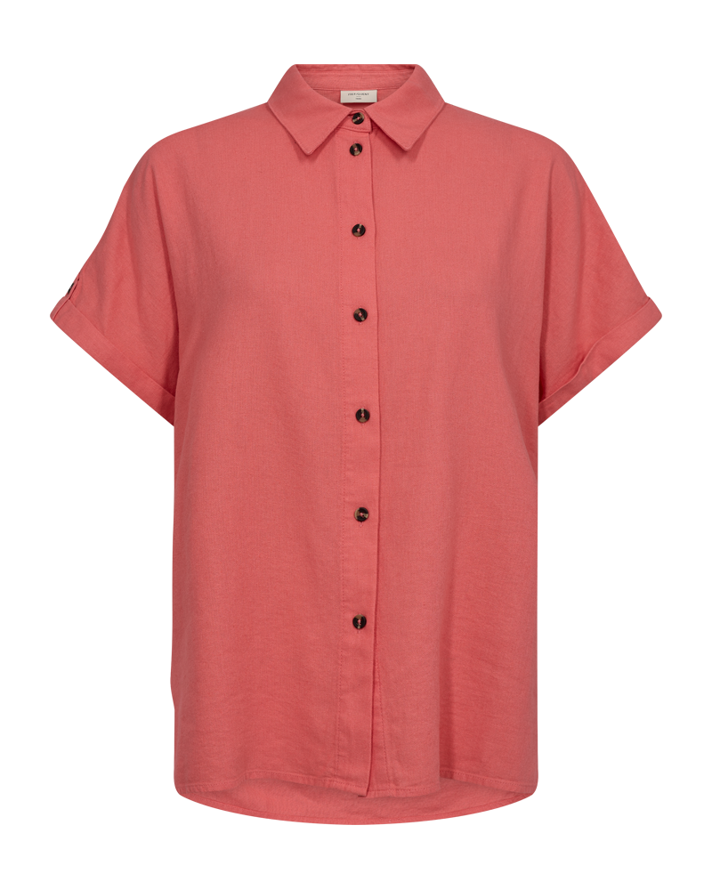 Fqlava - linnen shirt - rood