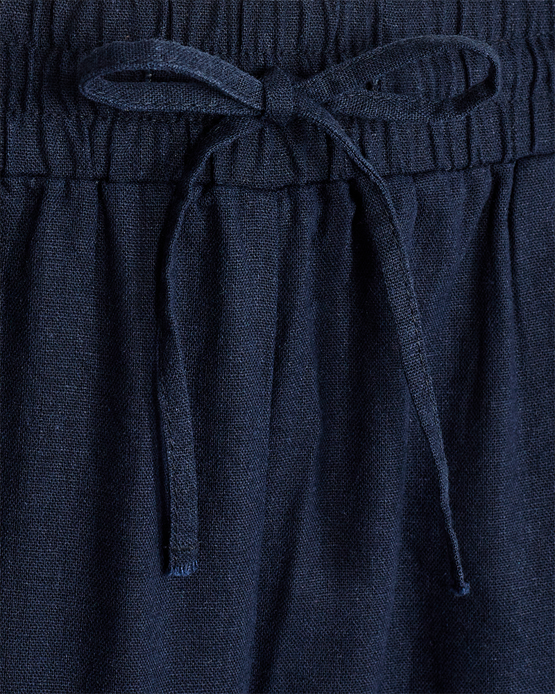 FQLAVA - LINEN PANTS - BLUE