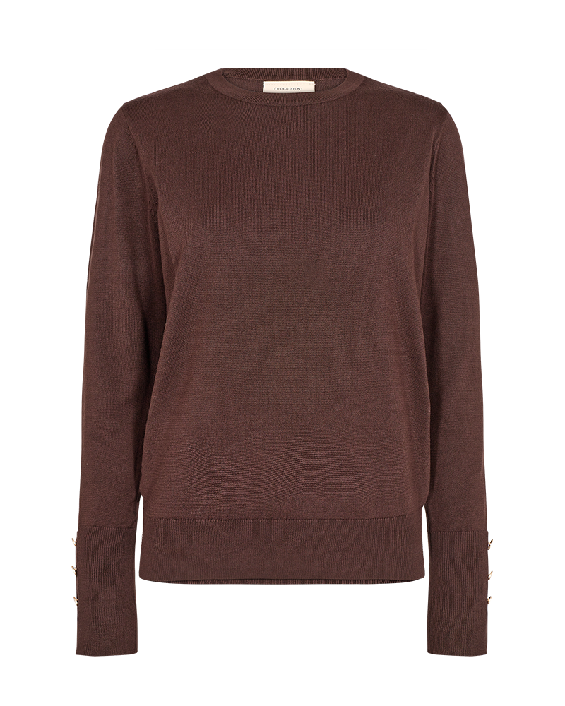 FQKATIE - PULLOVER - BROWN