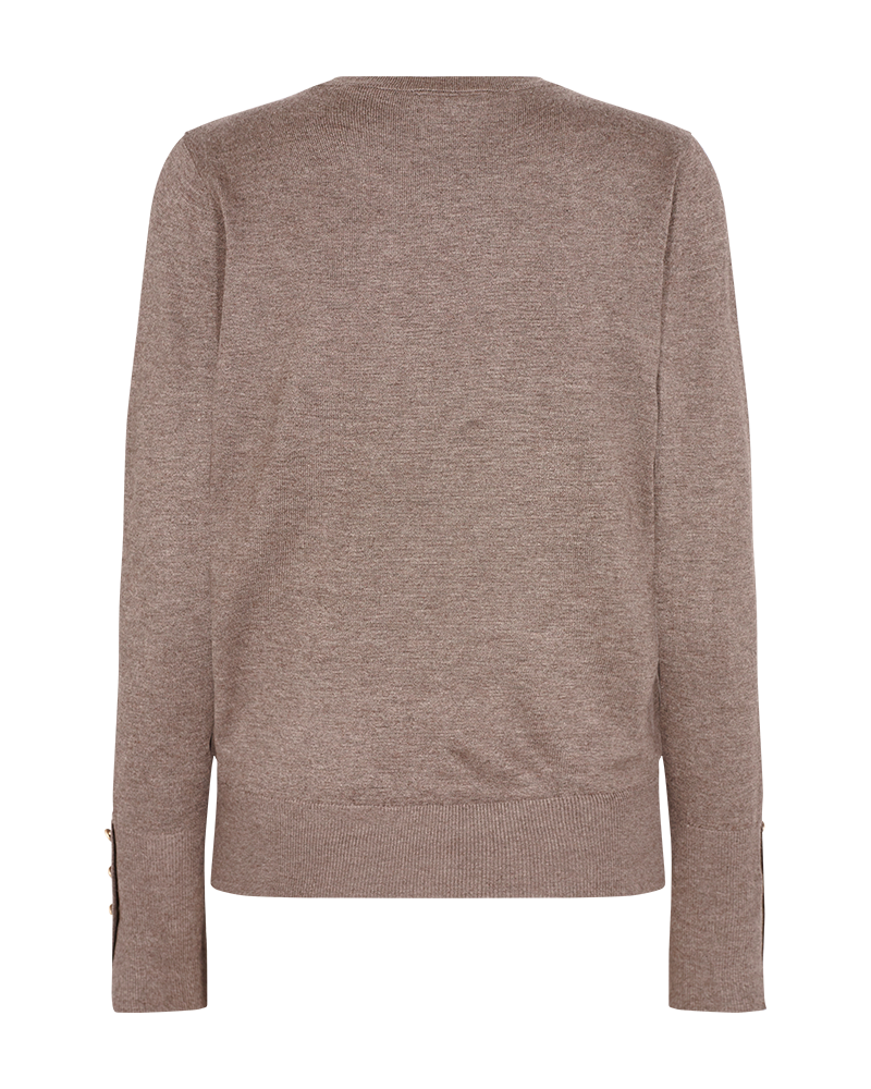 FQKATIE - PULLOVER - BROWN