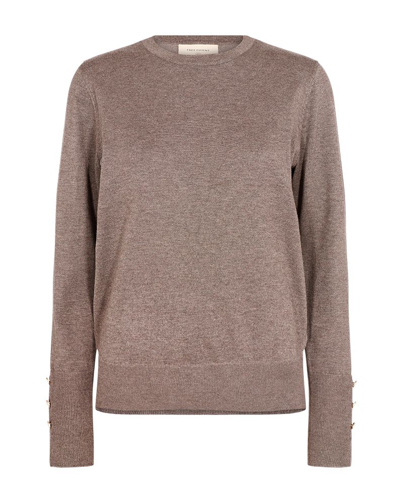 FQKATIE - PULLOVER - BROWN