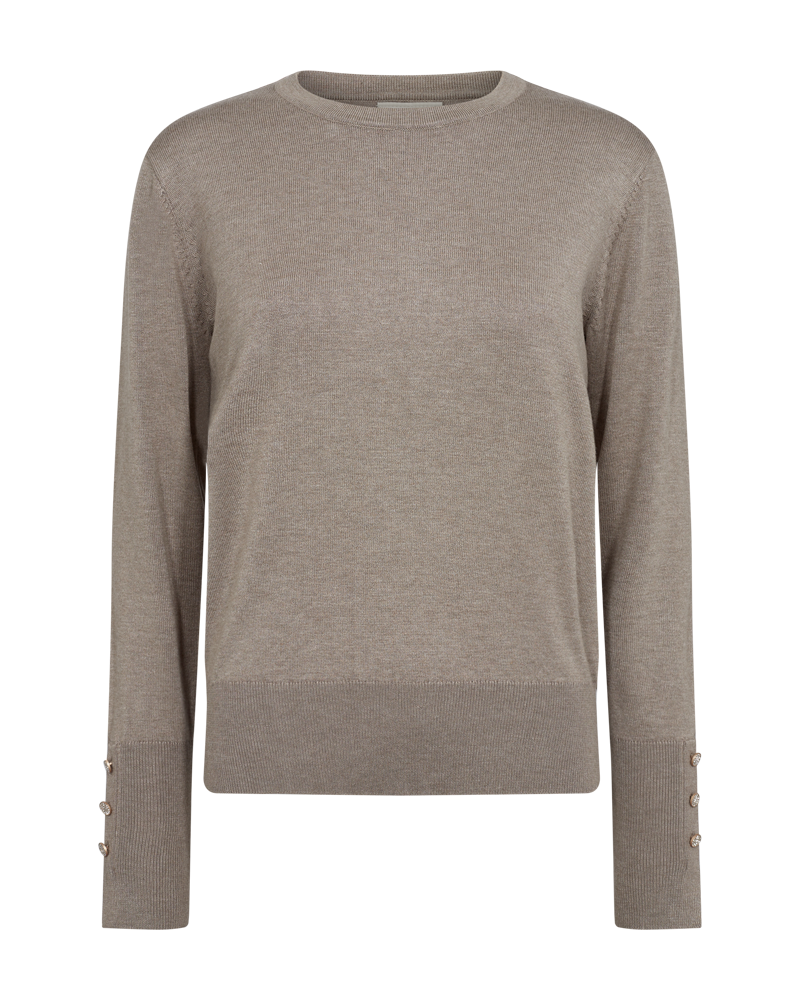 FQKATIE - PULLOVER - BROWN