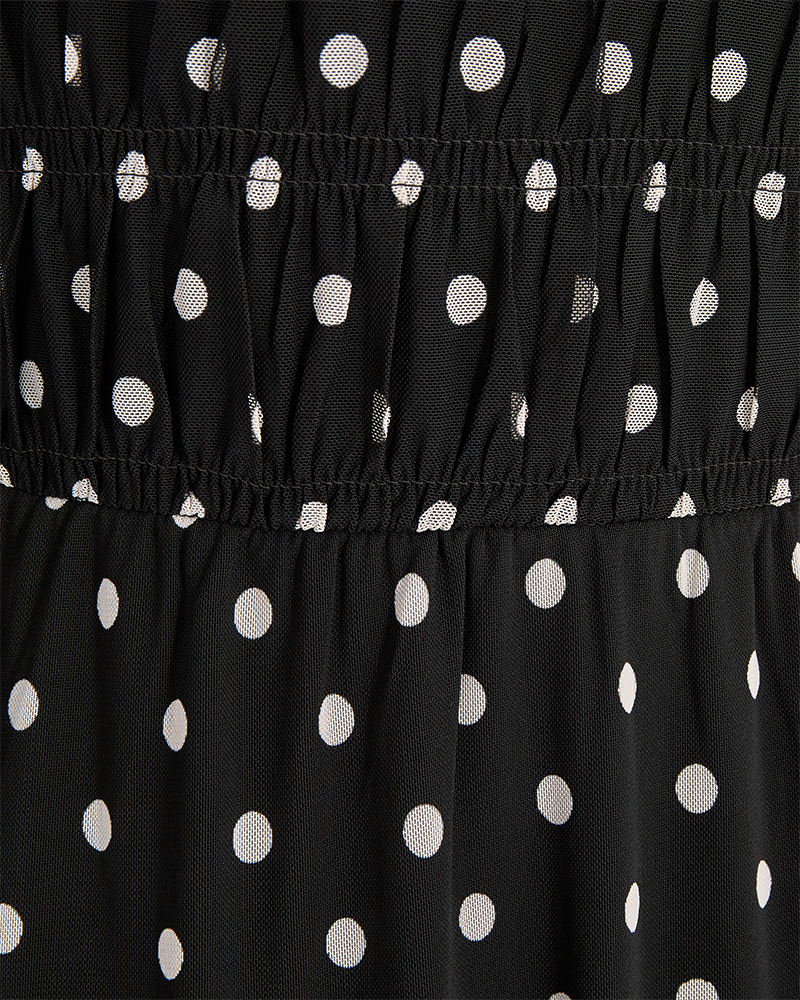 FQMANTA-DRESS - BLACK