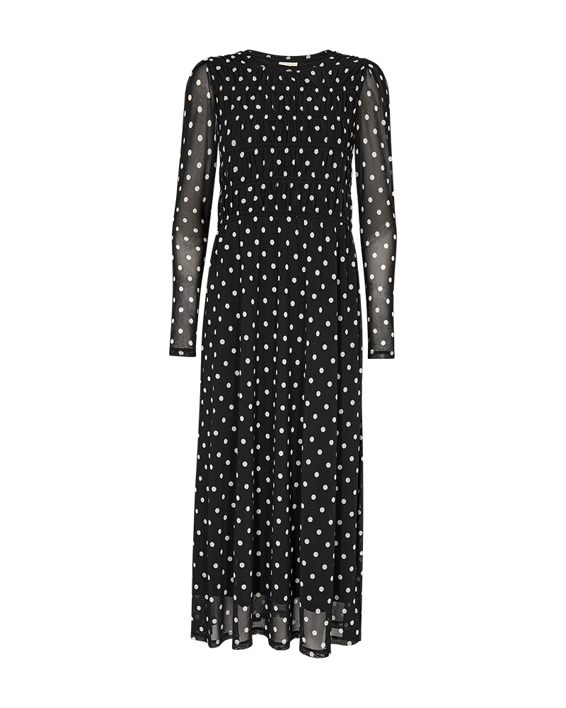 FQMANTA-DRESS - BLACK