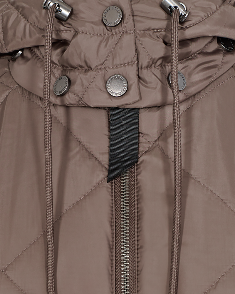 FQTULLA-JACKET - BROWN