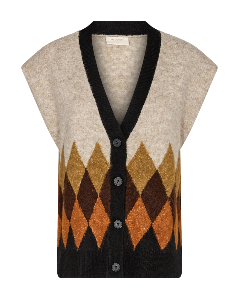 FQPERLA-WAISTCOAT - BEIGE