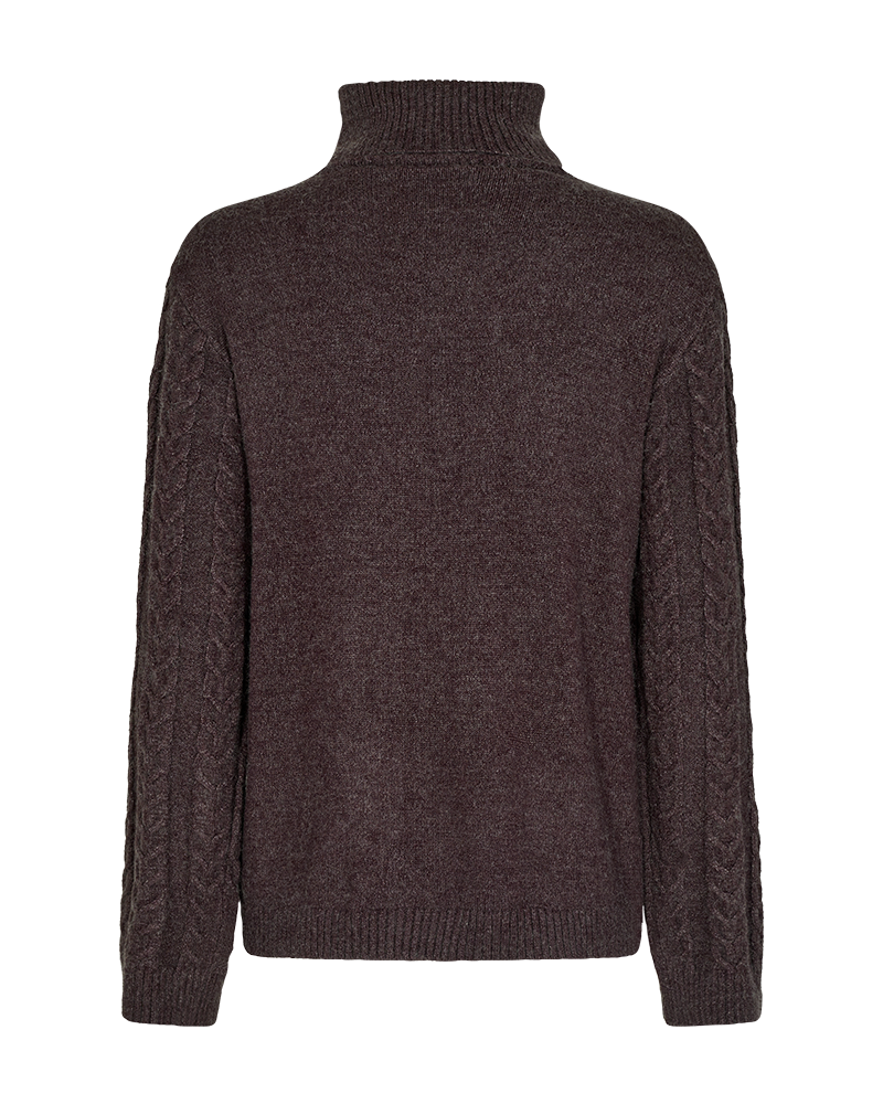 FQCLAURA-PULLOVER - BROWN
