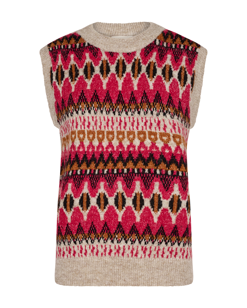 FQMERLA-WAISTCOAT - BEIGE