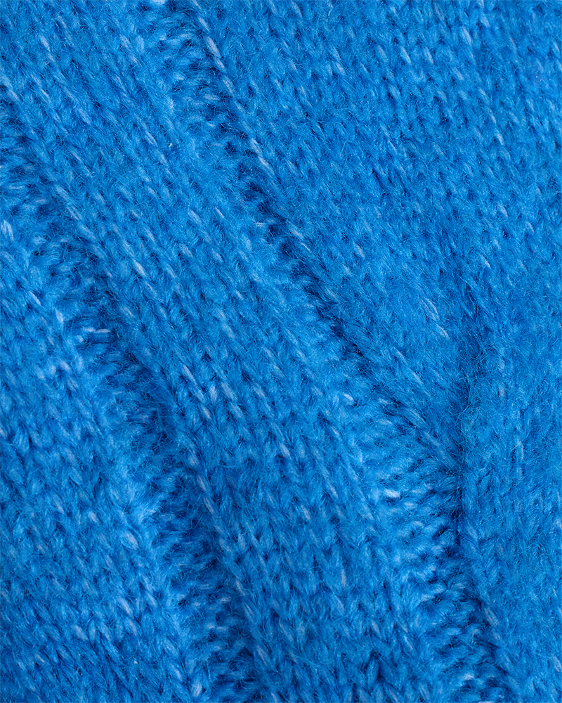 FQSATINA-PULLOVER - BLUE